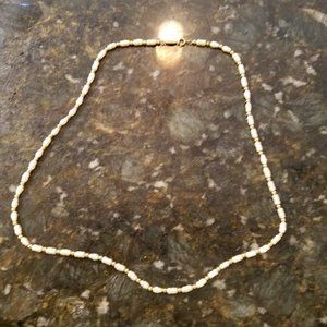 Napier 23" White & Gold Necklace is  MINT